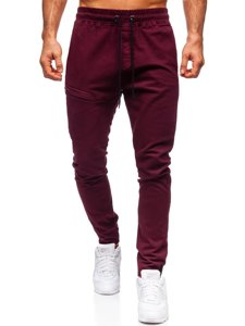 Pantalón jogger para hombre color burdeos Bolf B11119