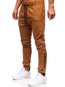 Pantalón jogger para hombre color camel Bolf B11119