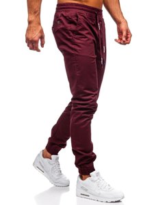 Pantalón jogger para hombre granate Bolf KA951