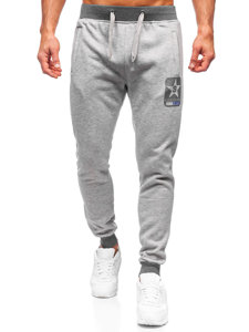 Pantalón jogger para hombre gris Bolf K10001