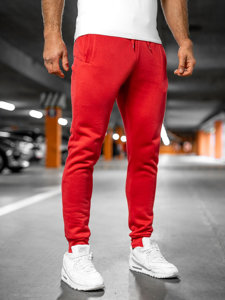 Pantalón jogger para hombre rojo claro Bolf XW01