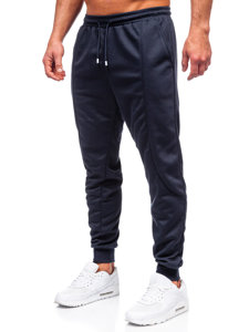 Pantalón joggers de chándal para hombre azul marino de Bolf 8K183