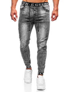 Pantalón vaquero jogger para hombre grafito Bolf KA1131-6