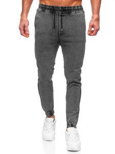 Pantalón vaquero jogger para hombre negro Bolf 0026