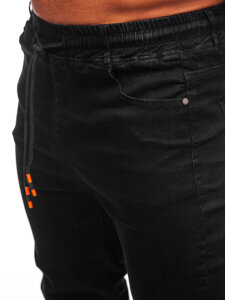 Pantalón vaquero jogger para hombre negro Bolf 8112