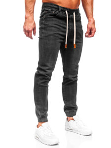 Pantalón vaquero jogger para hombre negro Bolf 9070