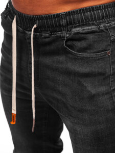 Pantalón vaquero jogger para hombre negro Bolf 9070