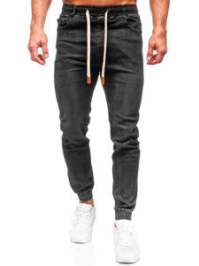 Pantalón vaquero jogger para hombre negro Bolf 9070