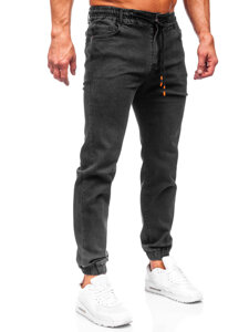 Pantalón vaquero jogger para hombre negro Bolf 9101