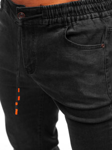 Pantalón vaquero jogger para hombre negro Bolf 9101