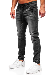 Pantalón vaquero jogger para hombre negro Bolf MP0135N