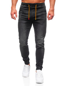 Pantalón vaquero jogger para hombre negro Bolf R31123W1