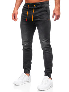 Pantalón vaquero jogger para hombre negro Bolf R31123W1