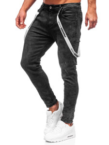 Pantalón vaquero para hombre negro Bolf TF103