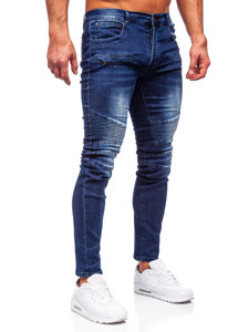 Pantalón vaquero regular fit para hombre azul Bolf MP0029B