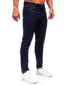 Pantalón vaquero regular fit para hombre azul oscuro Bolf 5305