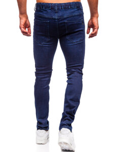 Pantalón vaquero regular fit para hombre azul oscuro Bolf MP0100BS