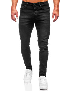 Pantalón vaquero regular fit para hombre negro Bolf 6144