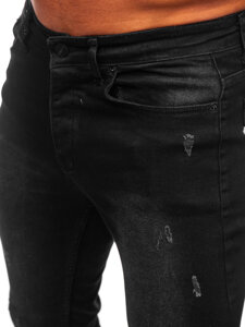 Pantalón vaquero regular fit para hombre negro Bolf 6156