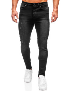 Pantalón vaquero regular fit para hombre negro Bolf 6156