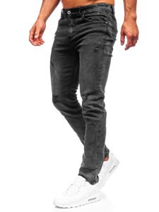 Pantalón vaquero regular fit para hombre negro Bolf K10009-2