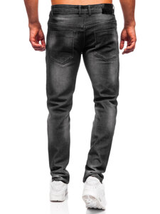 Pantalón vaquero regular fit para hombre negro Bolf MP0199N