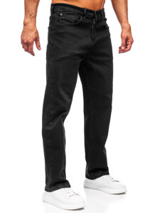 Pantalón vaquero regular para hombre negro Bolf 5439