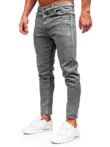 Pantalón vaquero skinny fit para hombre grafito Bolf 5909