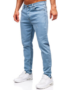 Pantalón vaquero slim fit para hombre azul Bolf 6446