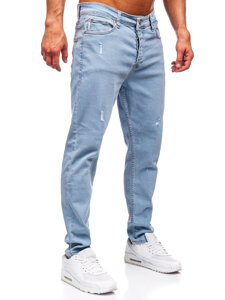 Pantalón vaquero slim fit para hombre azul Bolf 6447