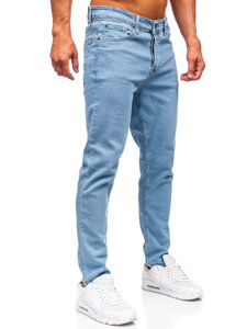 Pantalón vaquero slim fit para hombre azul Bolf 6460