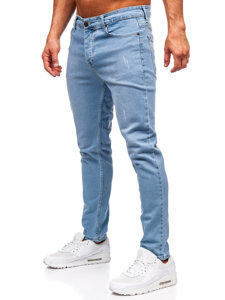 Pantalón vaquero slim fit para hombre azul Bolf 6472