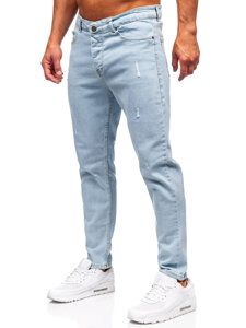 Pantalón vaquero slim fit para hombre azul Bolf 6561