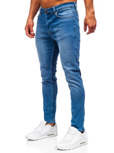 Pantalón vaquero slim fit para hombre azul Bolf 6595