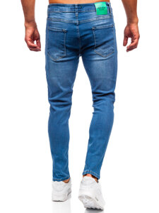 Pantalón vaquero slim fit para hombre azul Bolf 6595