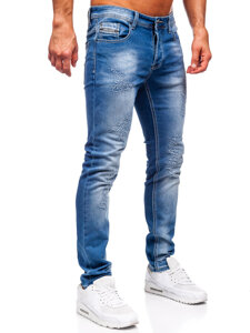 Pantalón vaquero slim fit para hombre azul Bolf MP0009B