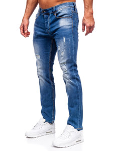 Pantalón vaquero slim fit para hombre azul Bolf MP0018B