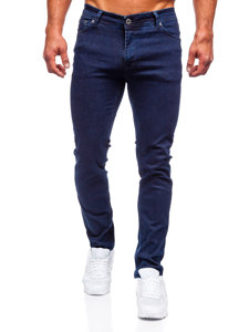 Pantalón vaquero slim fit para hombre azul oscuro Bolf 5054