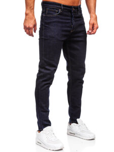 Pantalón vaquero slim fit para hombre azul oscuro Bolf 5380