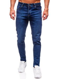 Pantalón vaquero slim fit para hombre azul oscuro Bolf 6290