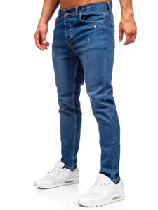 Pantalón vaquero slim fit para hombre azul oscuro Bolf 6452