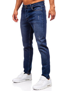 Pantalón vaquero slim fit para hombre azul oscuro Bolf 6558-2