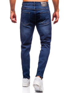 Pantalón vaquero slim fit para hombre azul oscuro Bolf 6558-2