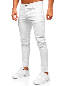 Pantalón vaquero slim fit para hombre blanco Bolf 5888