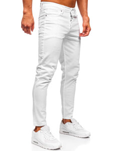 Pantalón vaquero slim fit para hombre blanco Bolf 5888