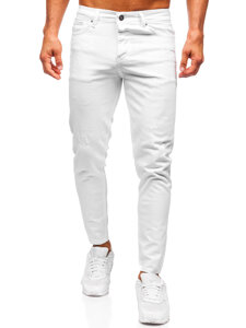 Pantalón vaquero slim fit para hombre blanco Bolf 5888