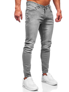 Pantalón vaquero slim fit para hombre color gris Denley R920