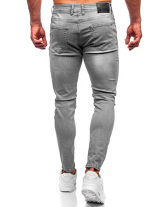 Pantalón vaquero slim fit para hombre color gris Denley R920