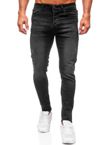 Pantalón vaquero slim fit para hombre negro Bolf 6161