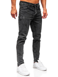 Pantalón vaquero slim fit para hombre negro Bolf 6488